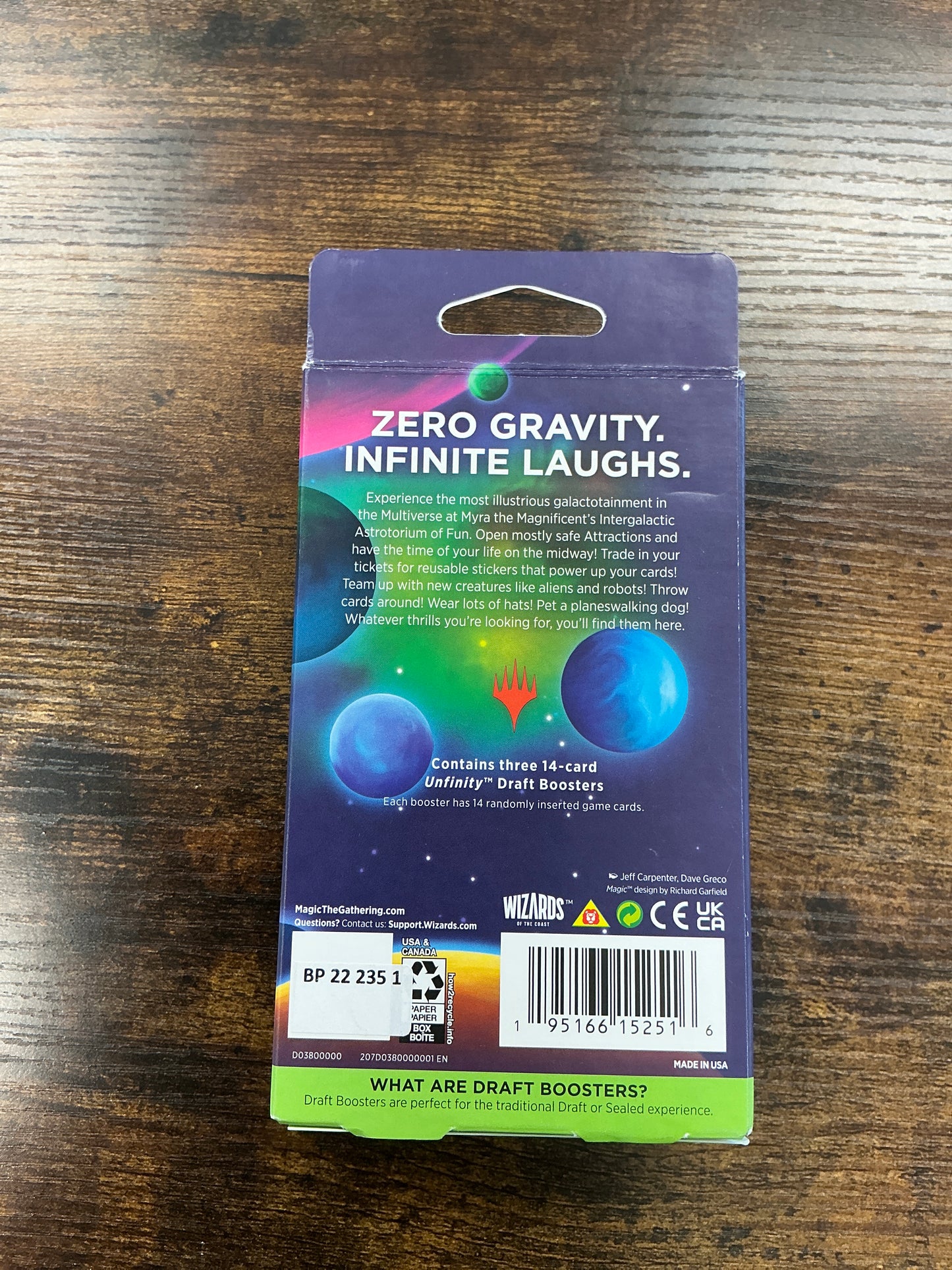 MTG Unfinity Draft Pack V2