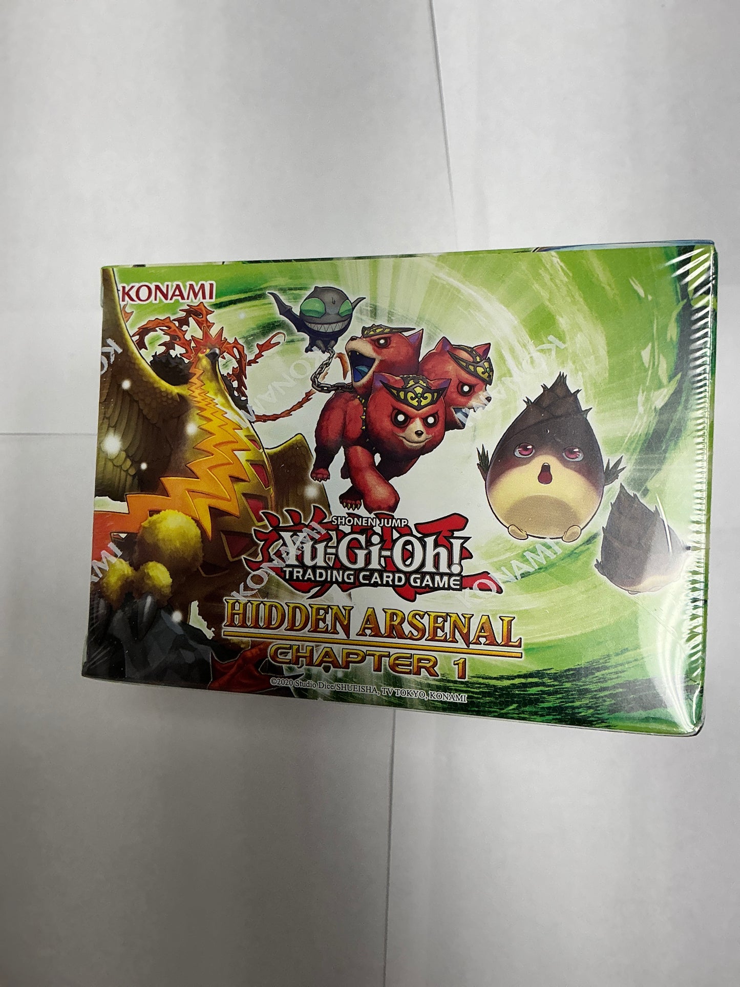 Hidden Arsenal chapter 1 Yu-Gi-Oh box