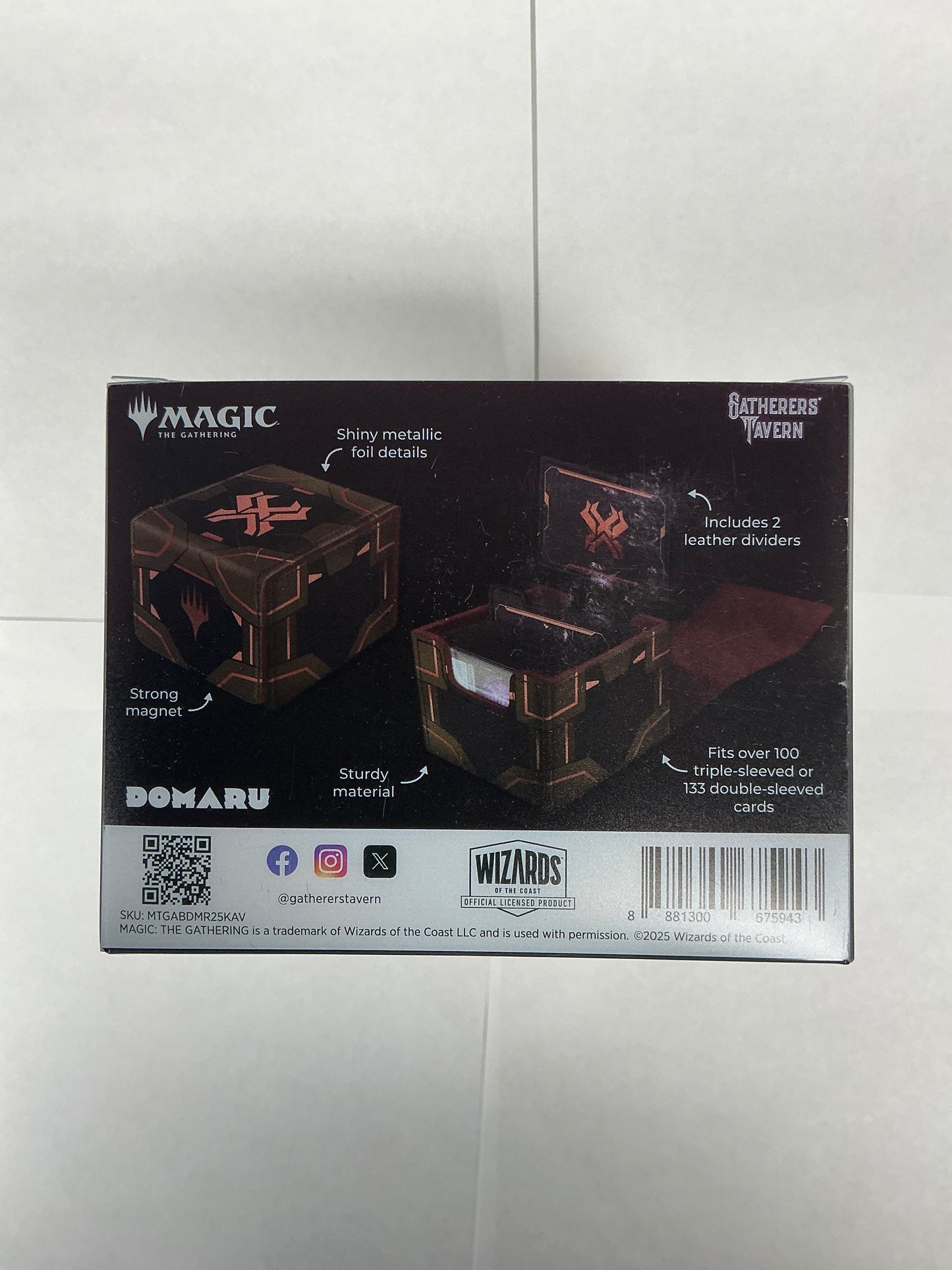 Mtg kav domaru deck box edge of eternities