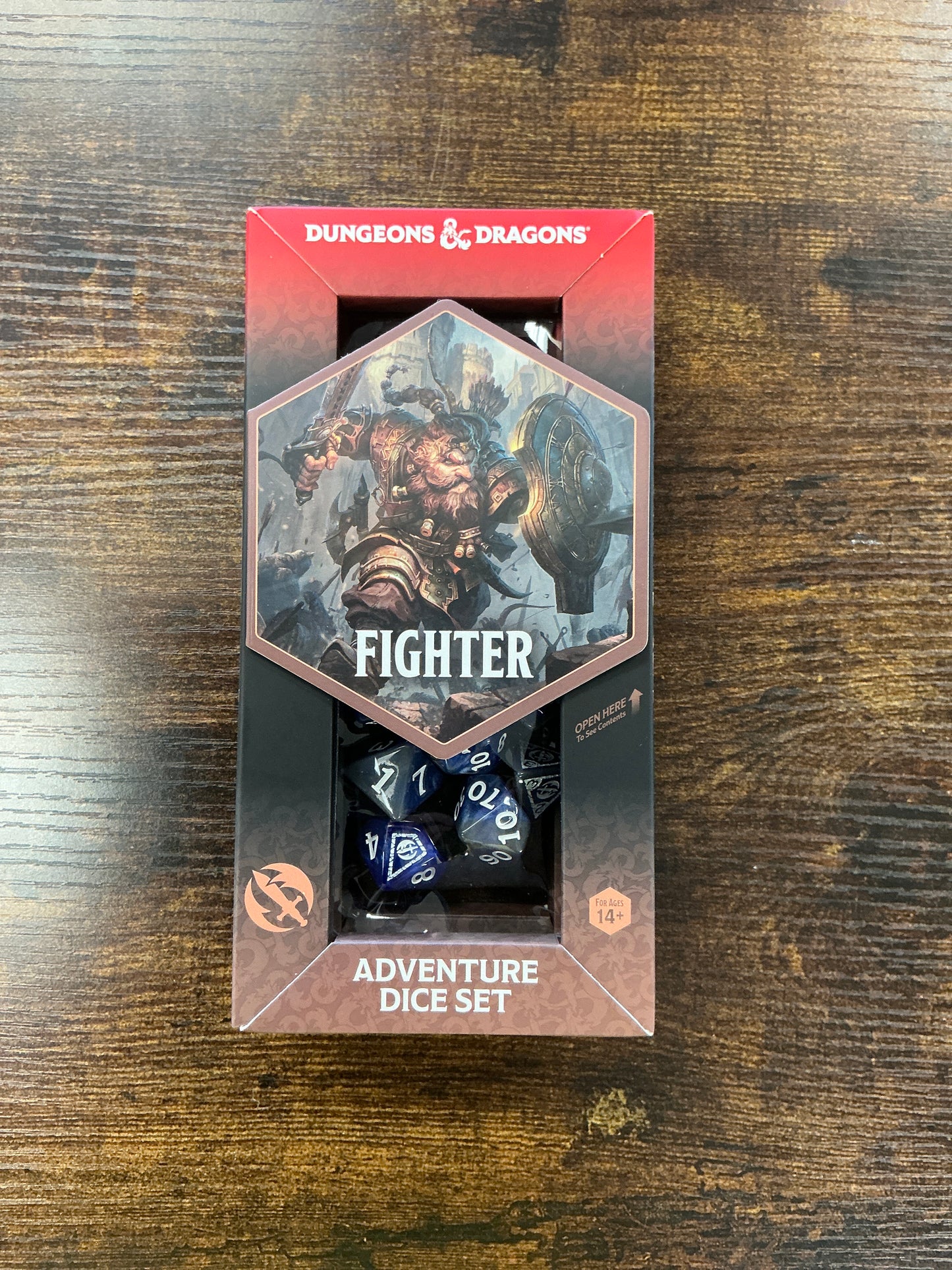 Dungeons & Dragons Fighter Dice Set