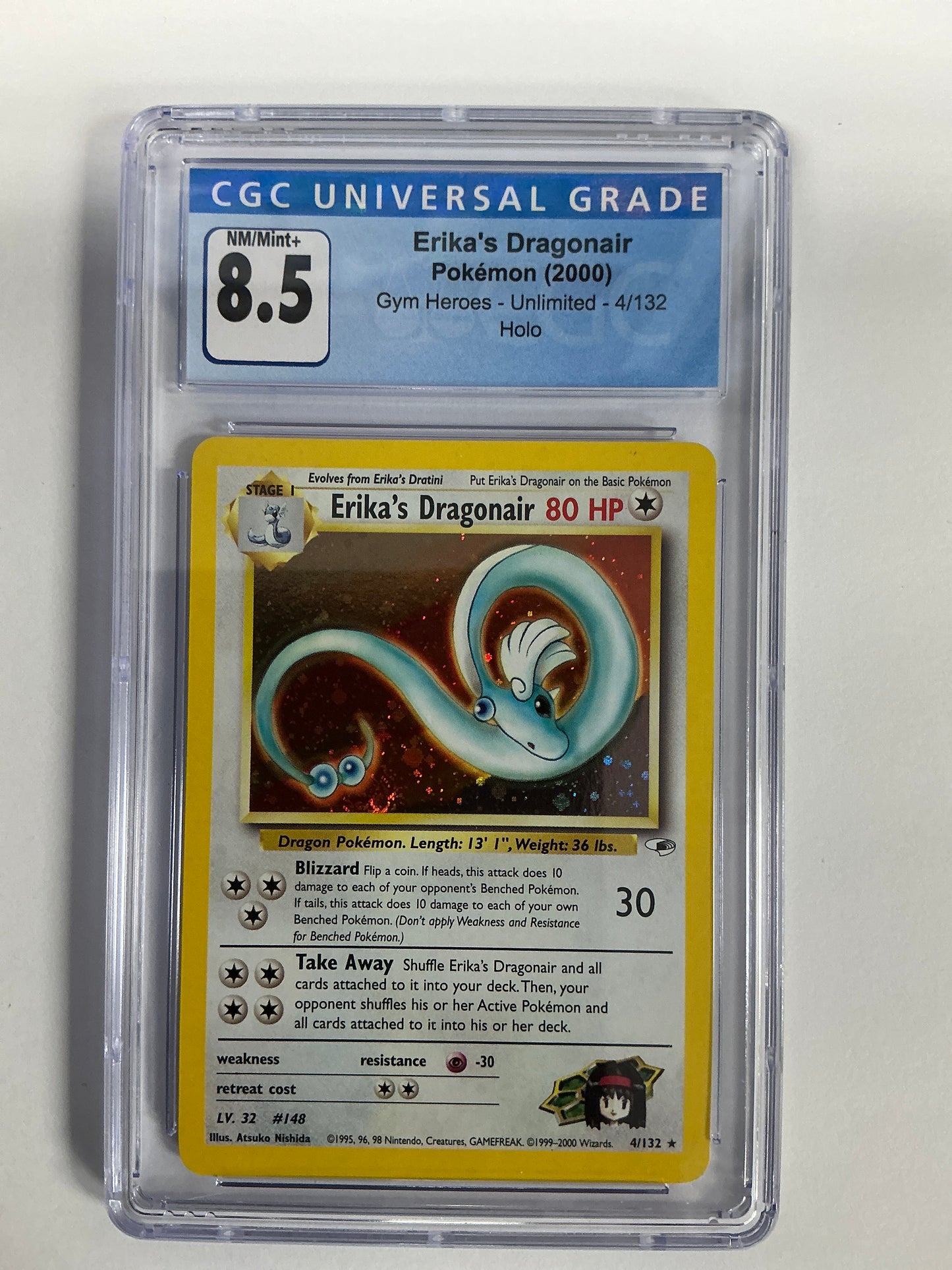 Erika’s Dragonair 4/132 Pokémon Card