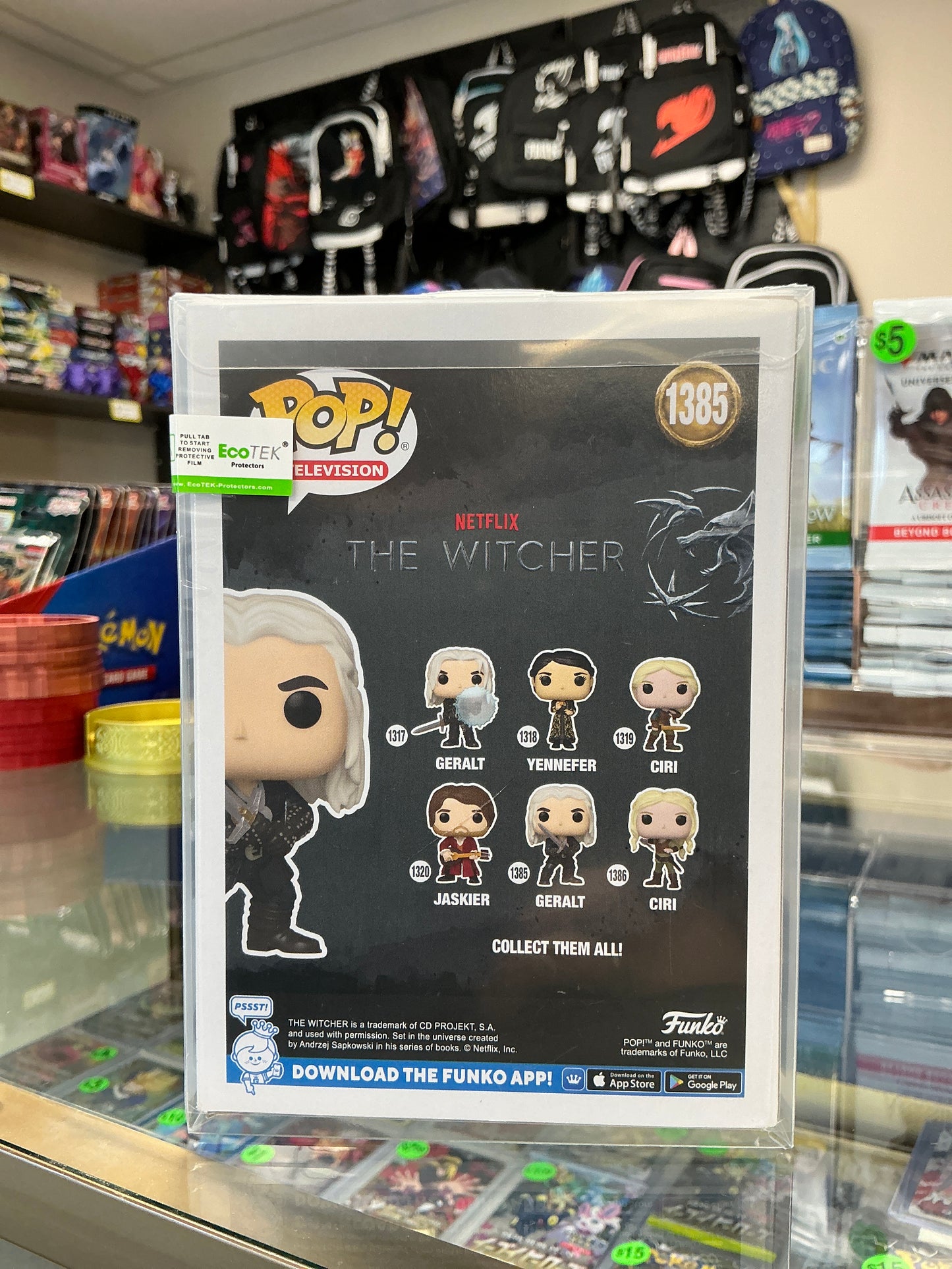 Geralt Funko V2