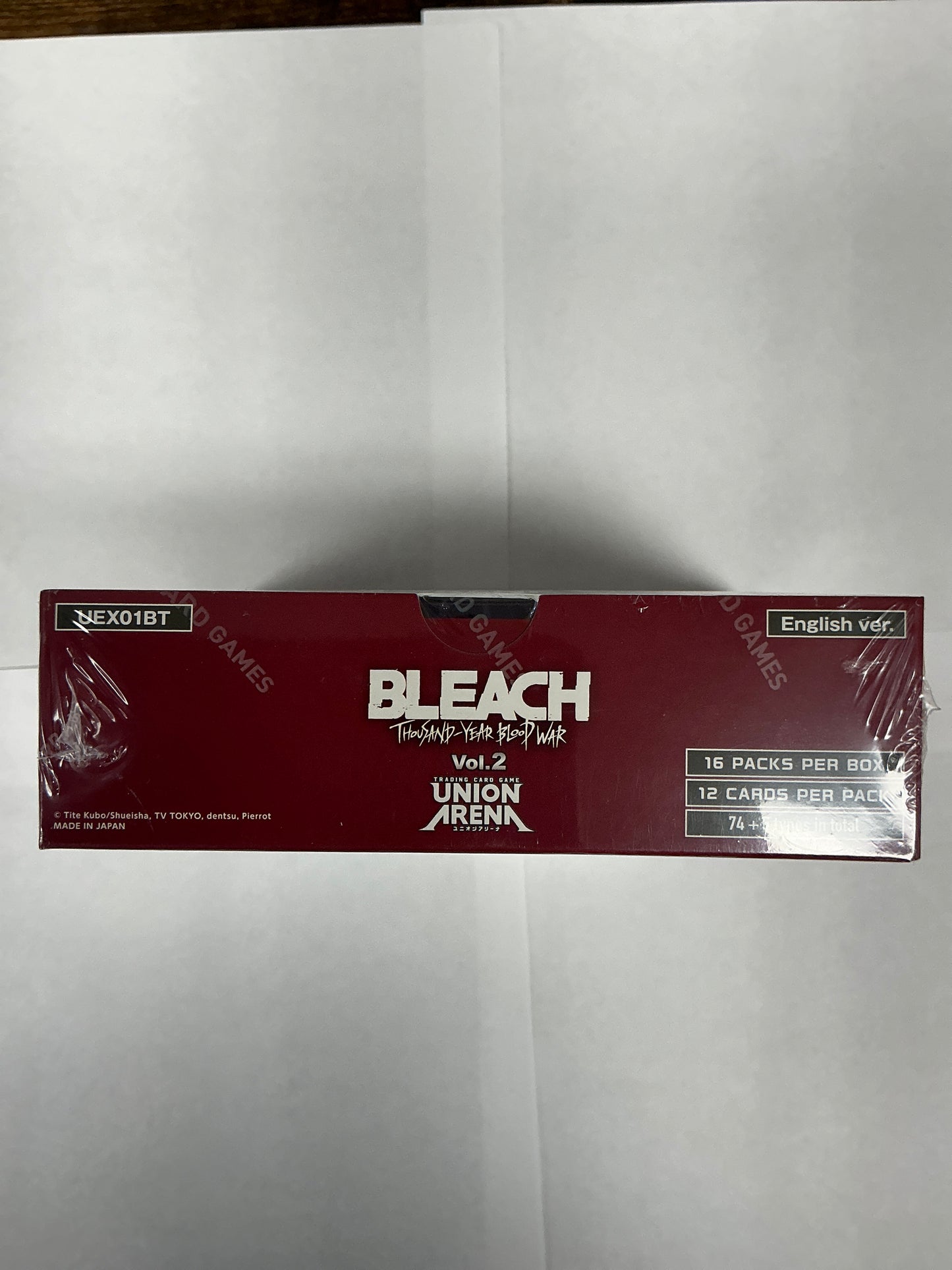 Union arena bleach volume 2 booster box