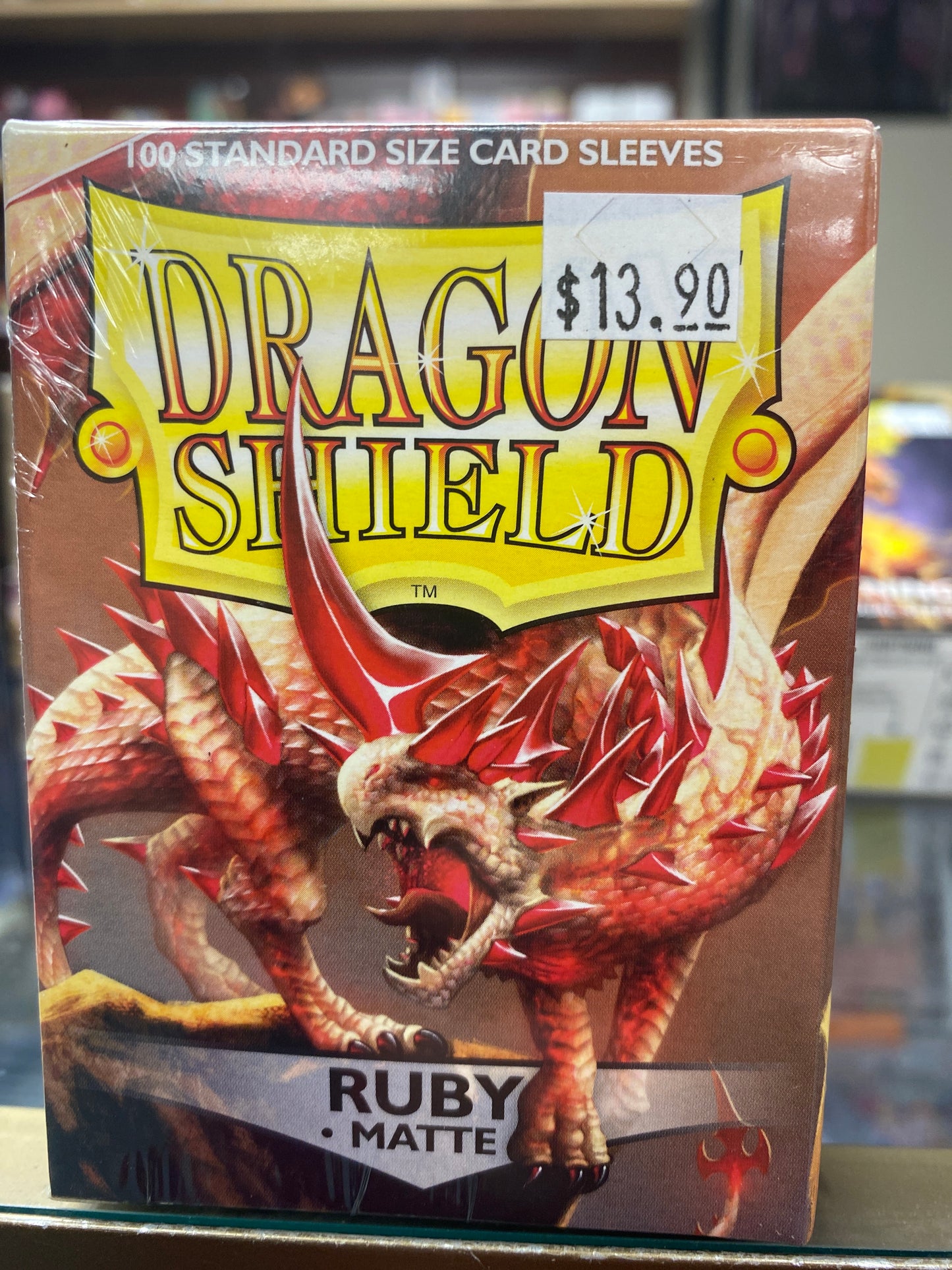 Dragon Shield - Ruby