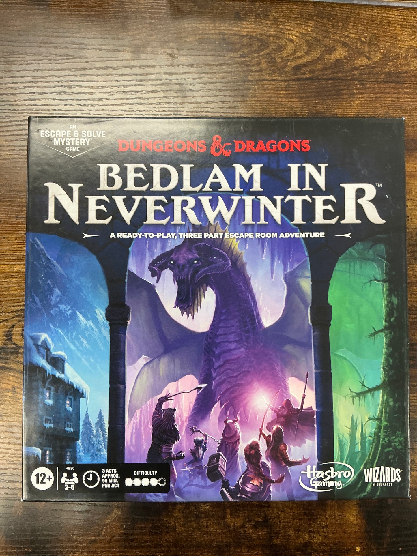Dungeons and Dragons board game BEDLAM IN NEVERLAND