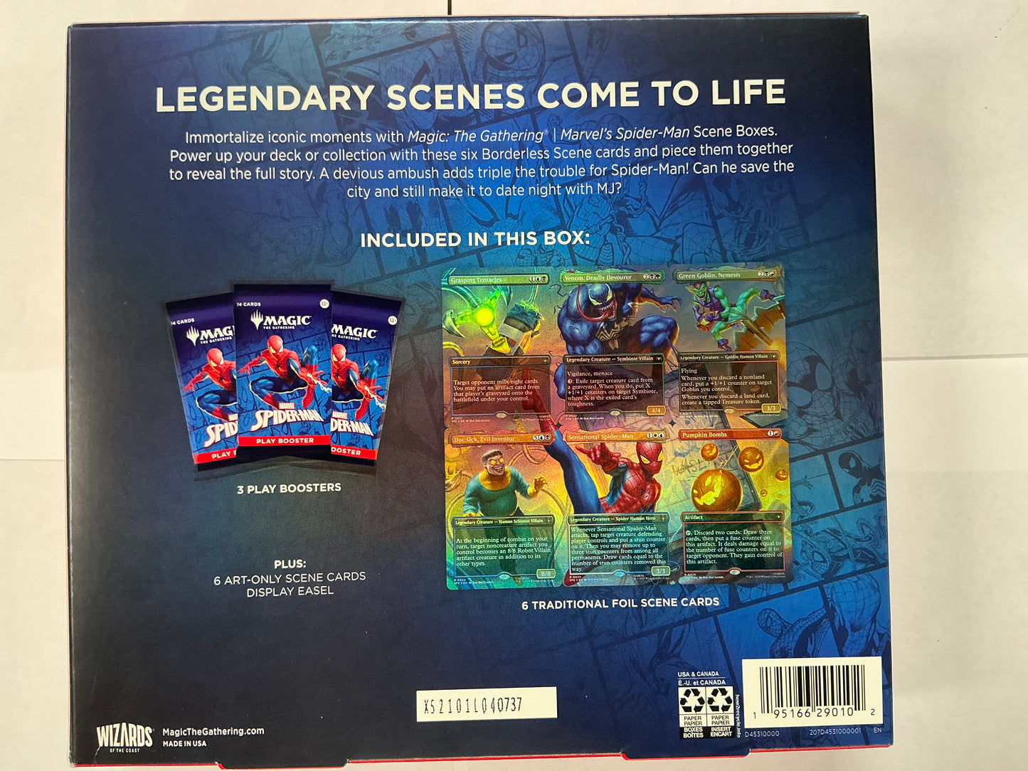 Spider-Man Scene Box, Magic the Gathering