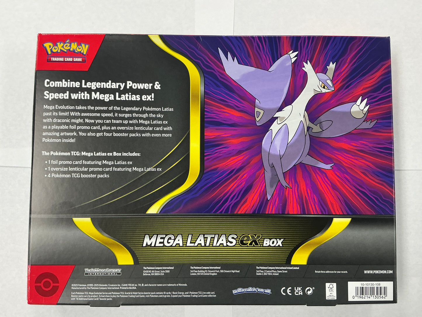 Mega latias ex box