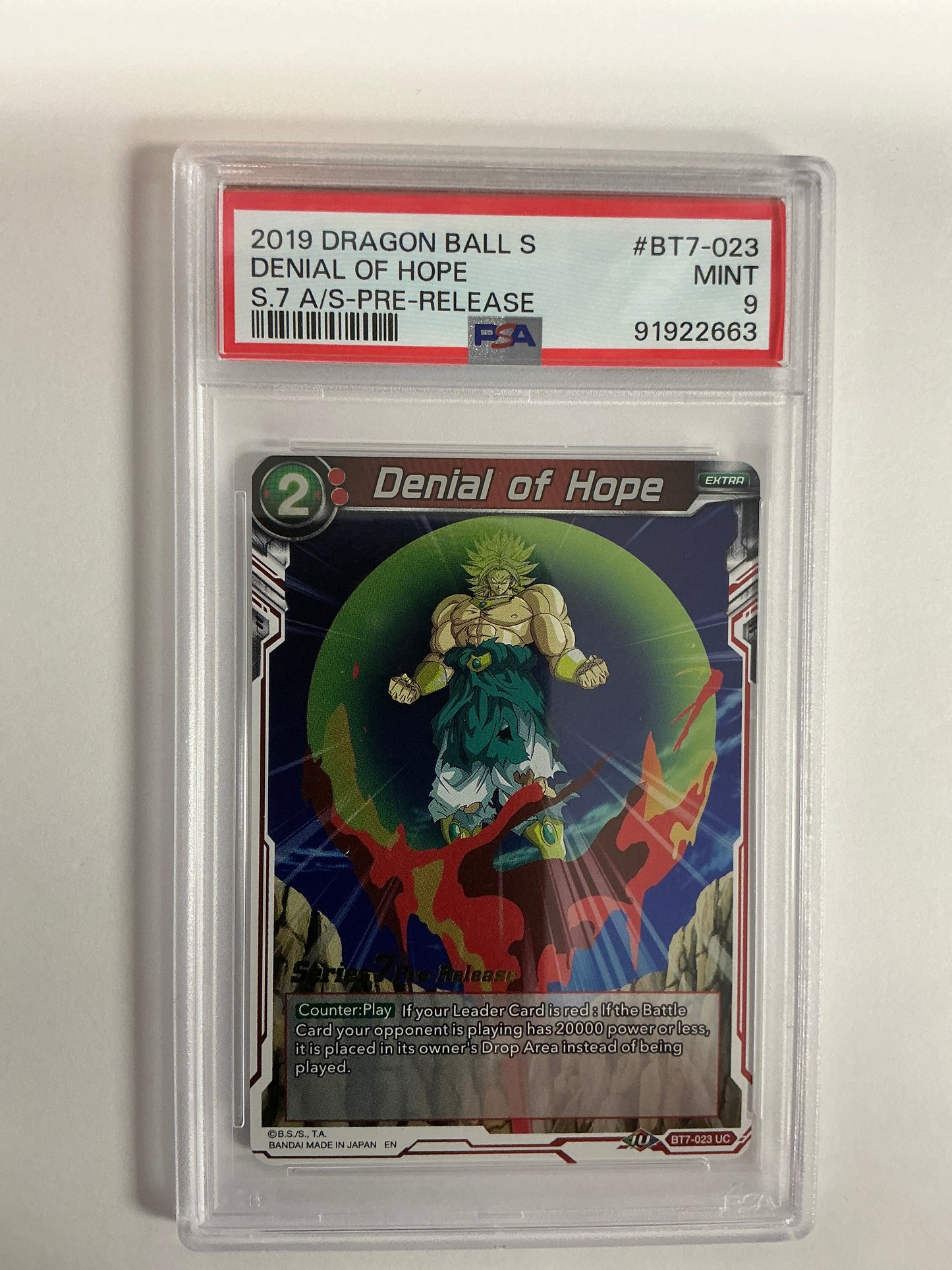 Denial of Hope BT7-023 Dragon Ball Super Card
