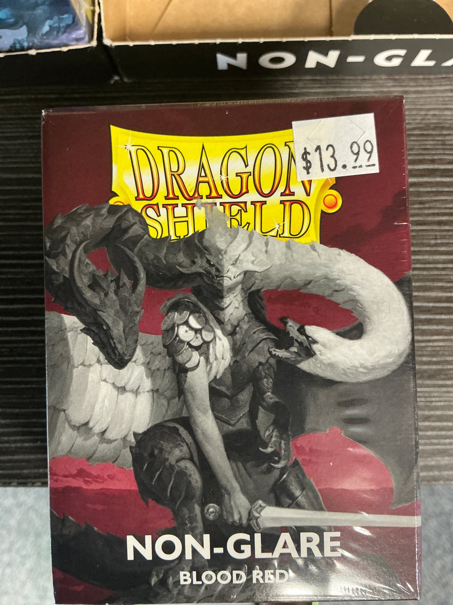 Dragon Shield-Non-Glare Blood Red