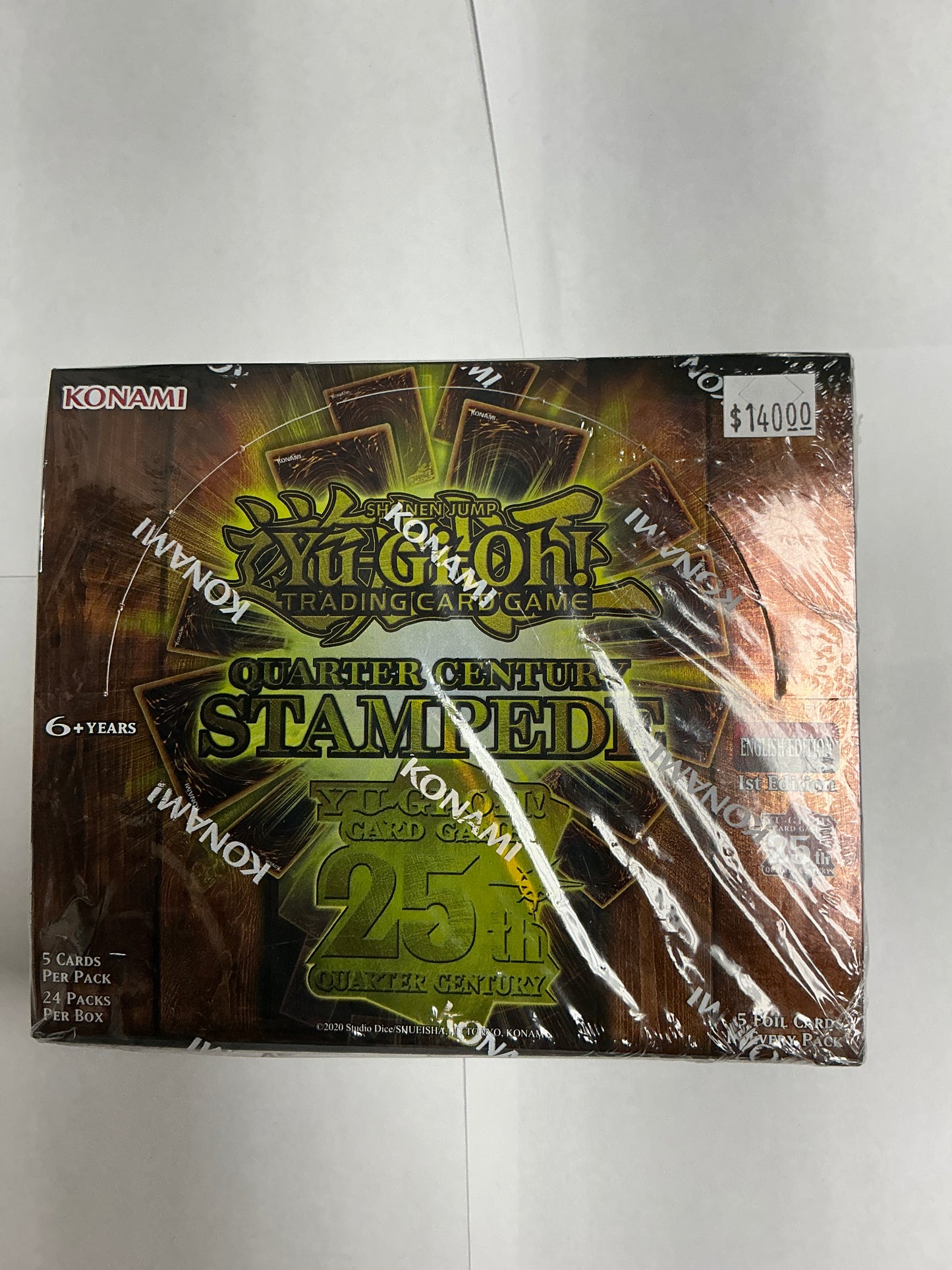 Quarter Century Stampede Yu-Gi-Oh box