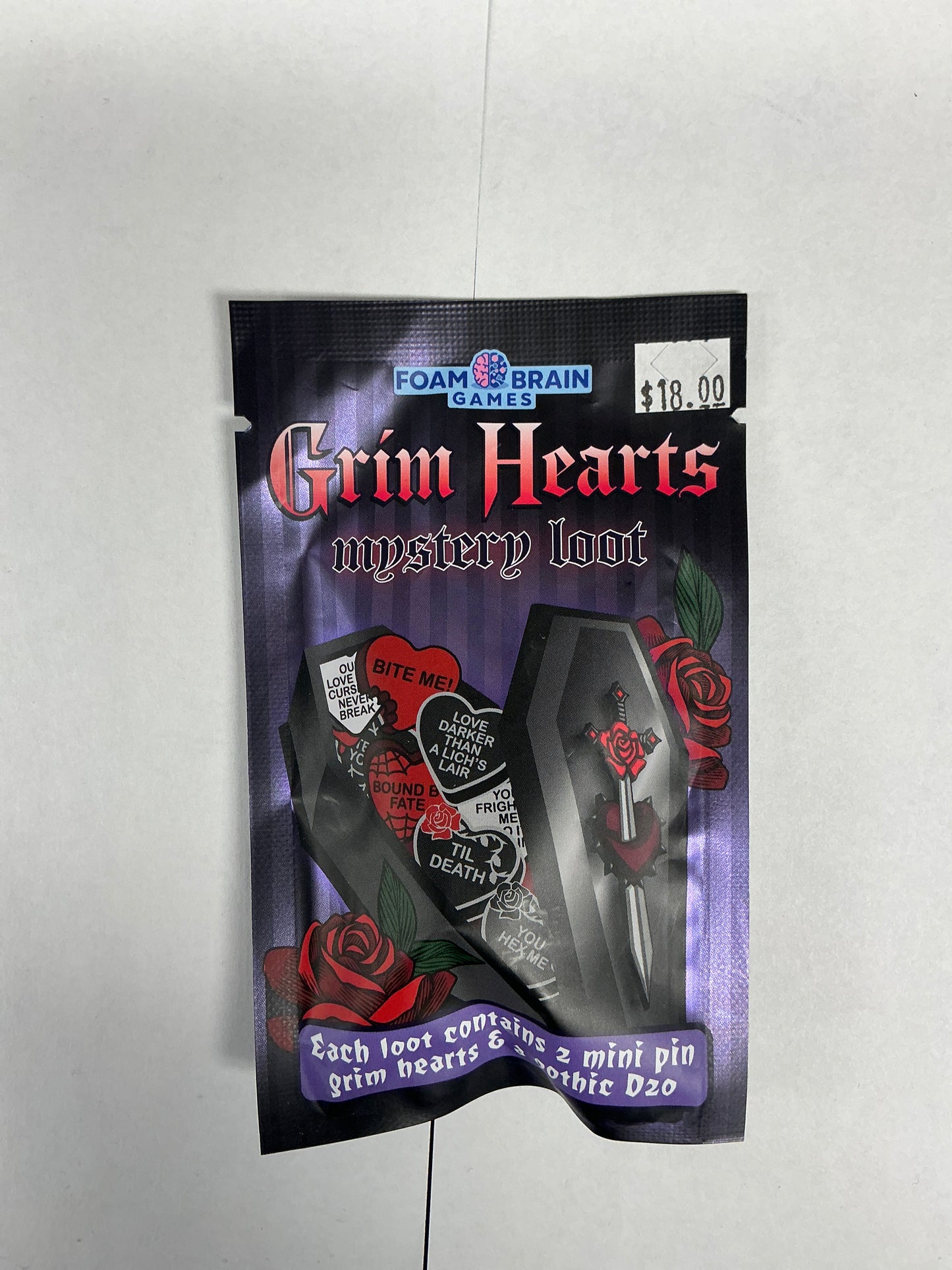 Foam brain games grim hearts mystery loot