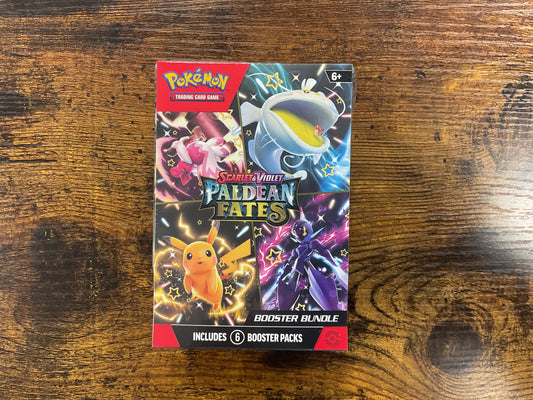 Scarlet & Violet Paldean Fates Pokémon trading card game CCG booster box