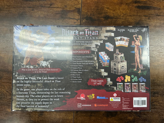 Attack on Titan Board Game