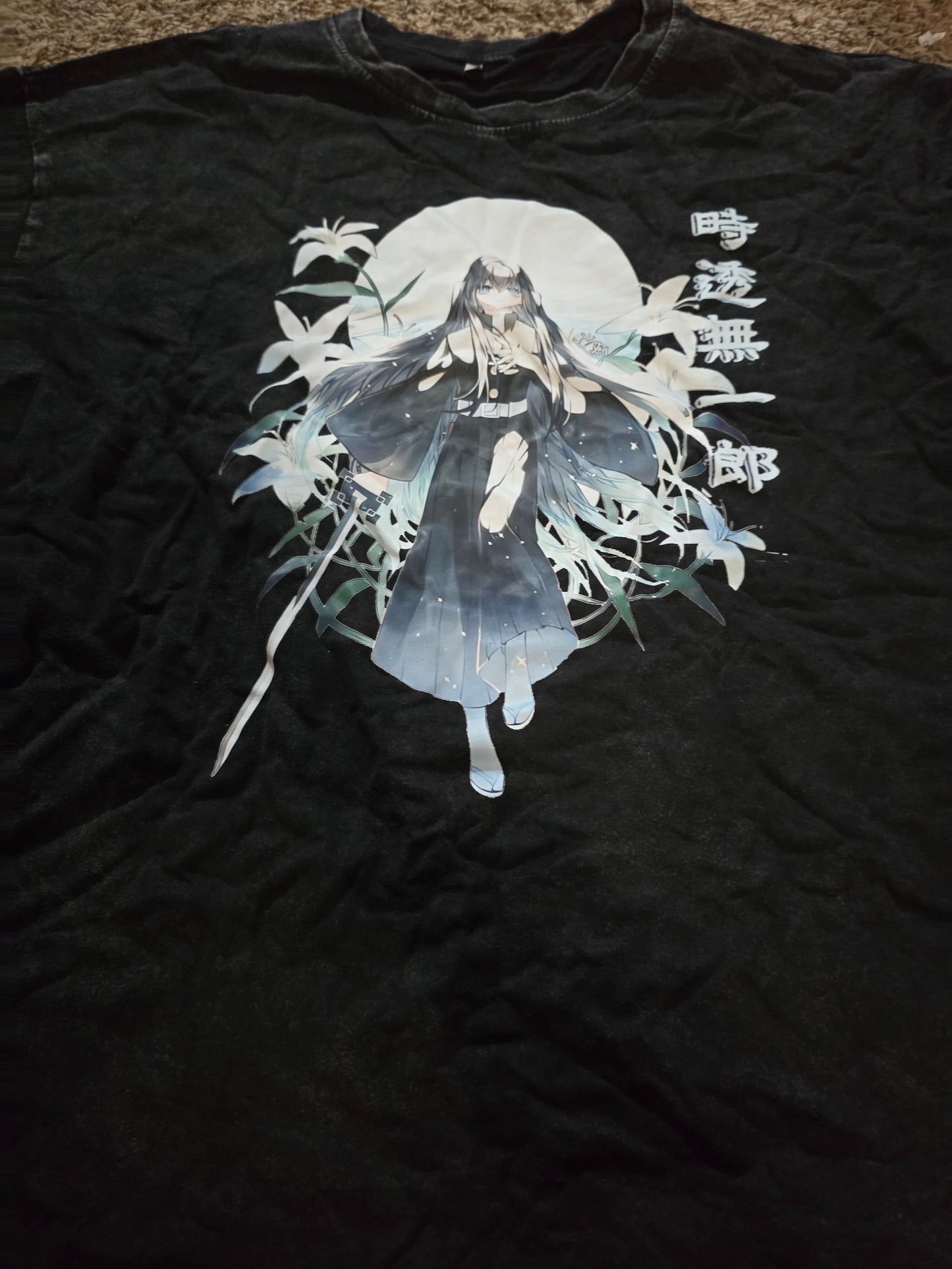 Rough Feel Demon Slayer Tokito Shirt