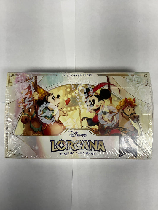 Disney Lorcana fabled welcome to the story booster box