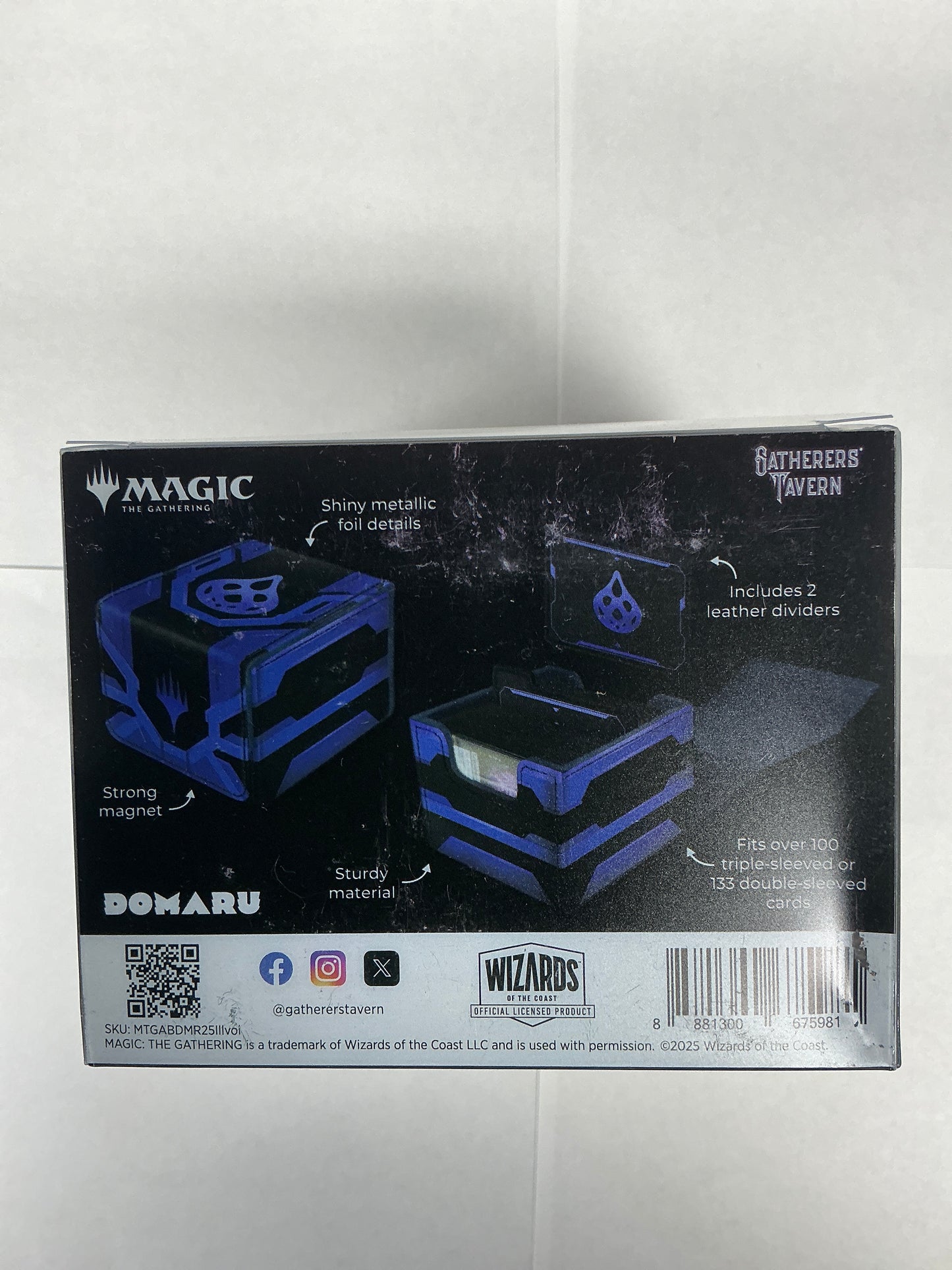 Mtg lllvoi domaru deck box edge of eternities