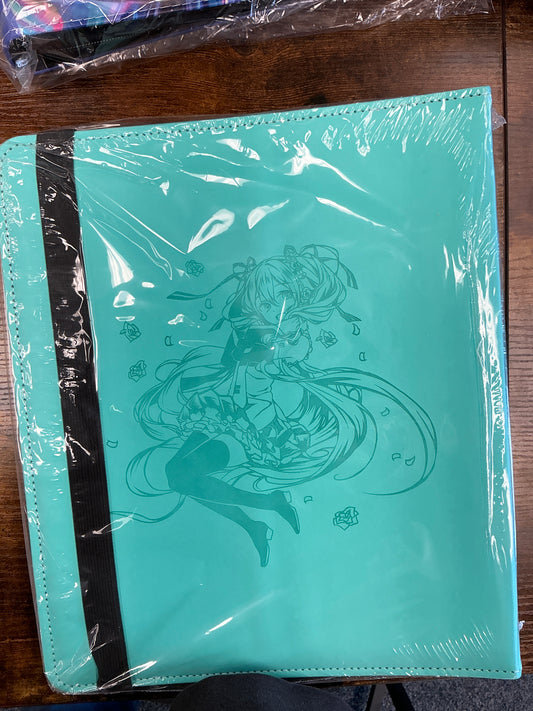 Hatsune Miku Seafoam Green Binder