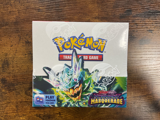 Pokemon trading card game CCG booster box