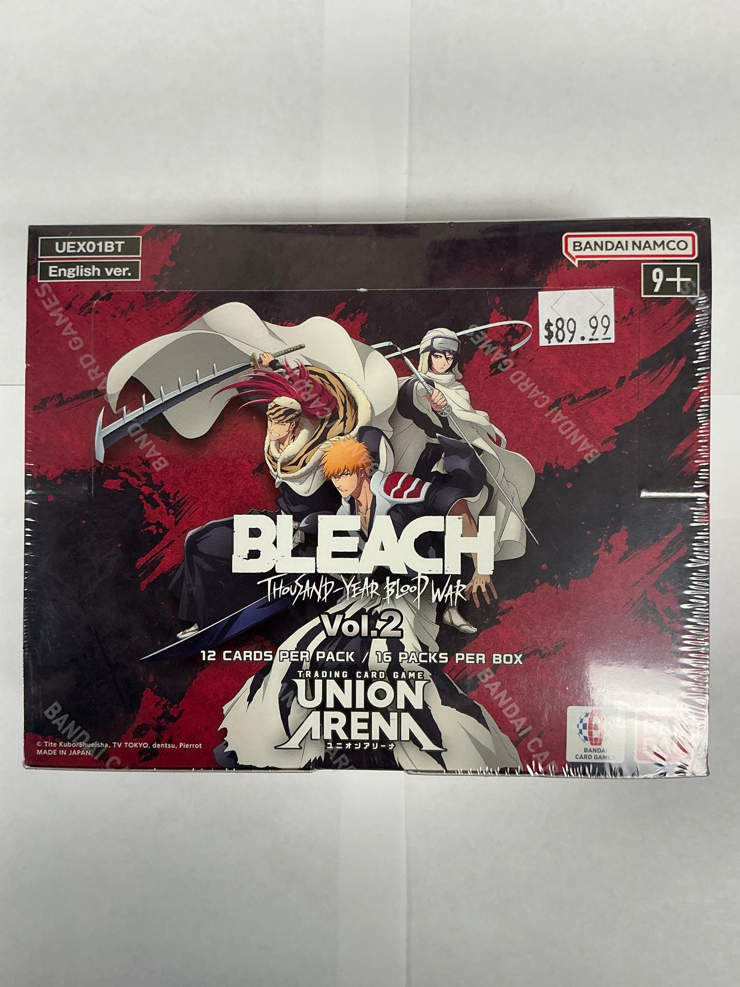 Union arena bleach volume 2 booster box