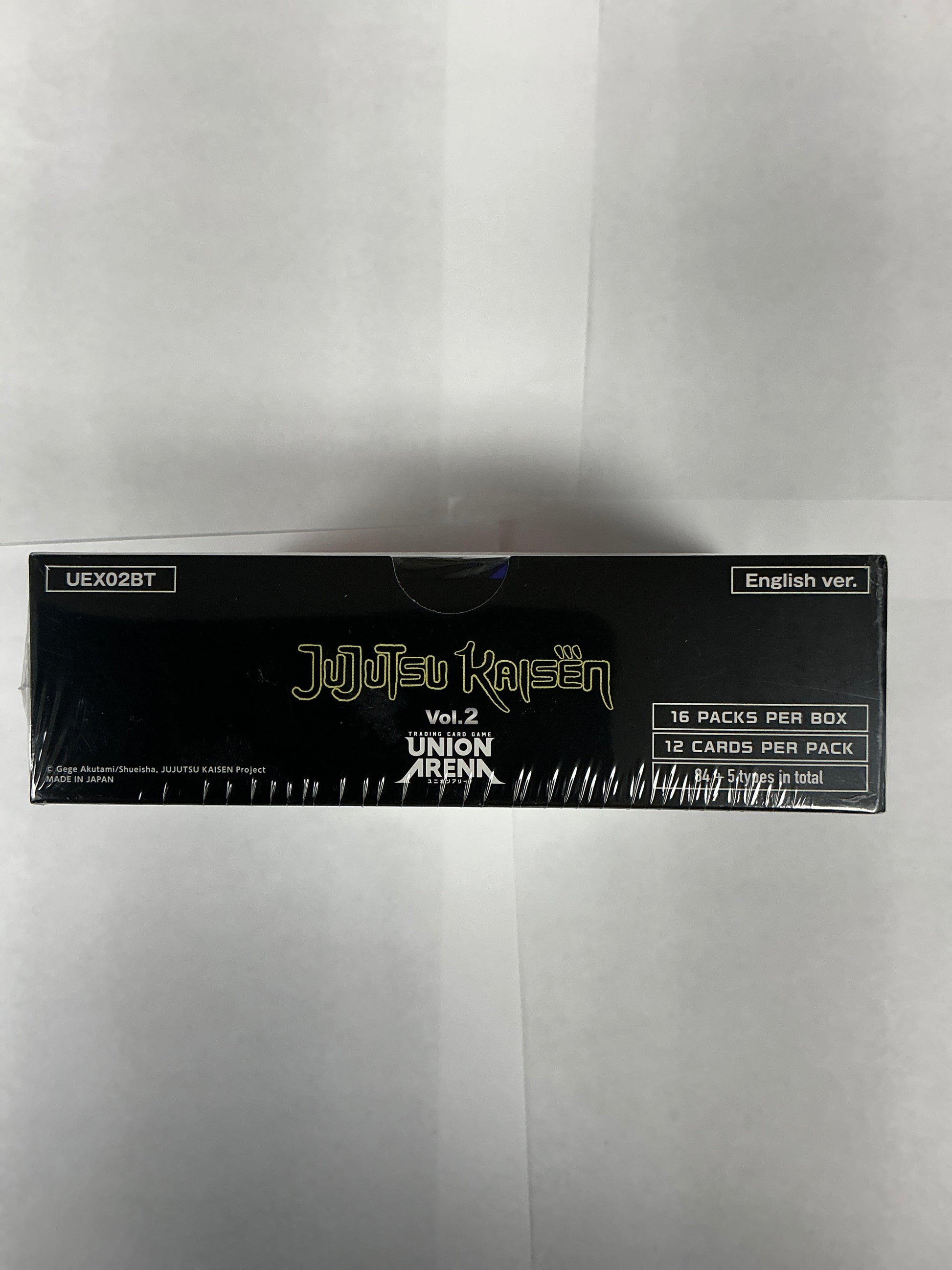 jujutsu kaisen union arena booster box Jujutsu Kaisen Vol. 2 Union Arena Booster Box