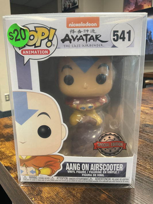 Aang on Airscooter Funko