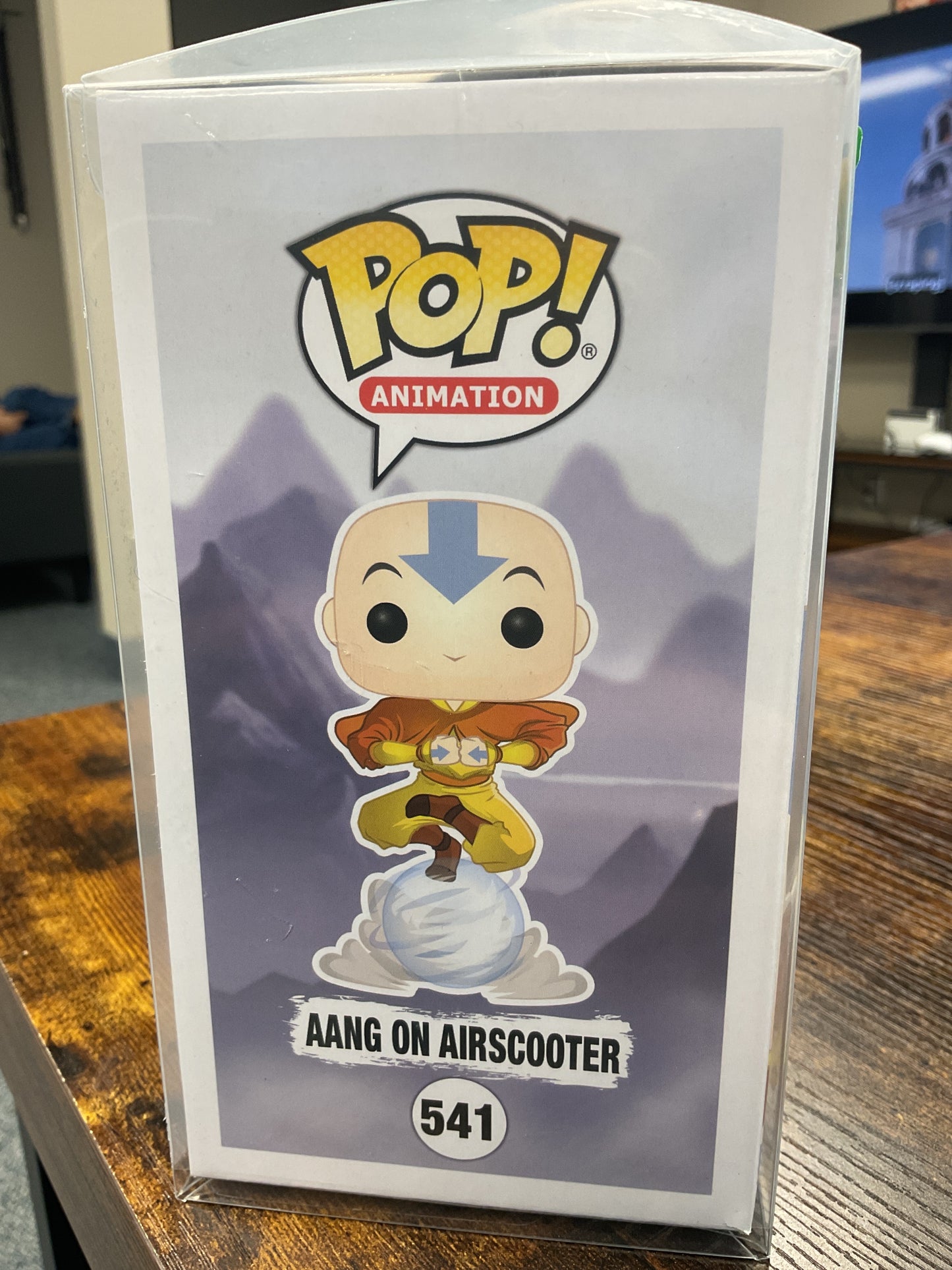 Aang on Airscooter Funko