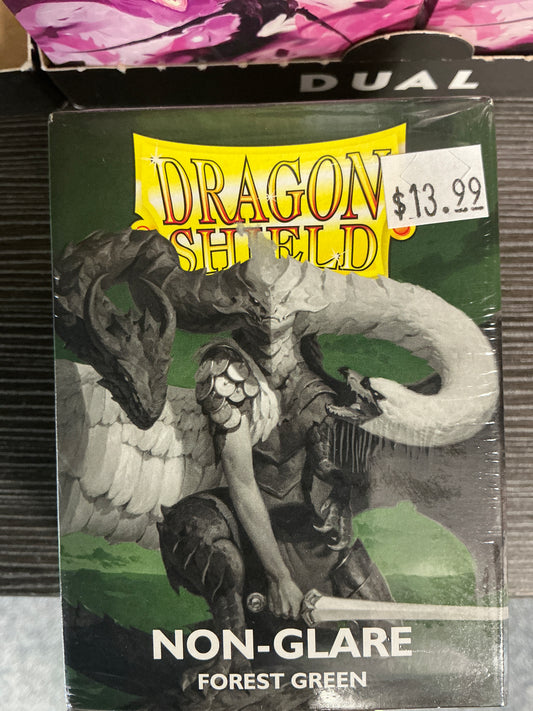 Dragon Shield-Non-Glare Forest Green