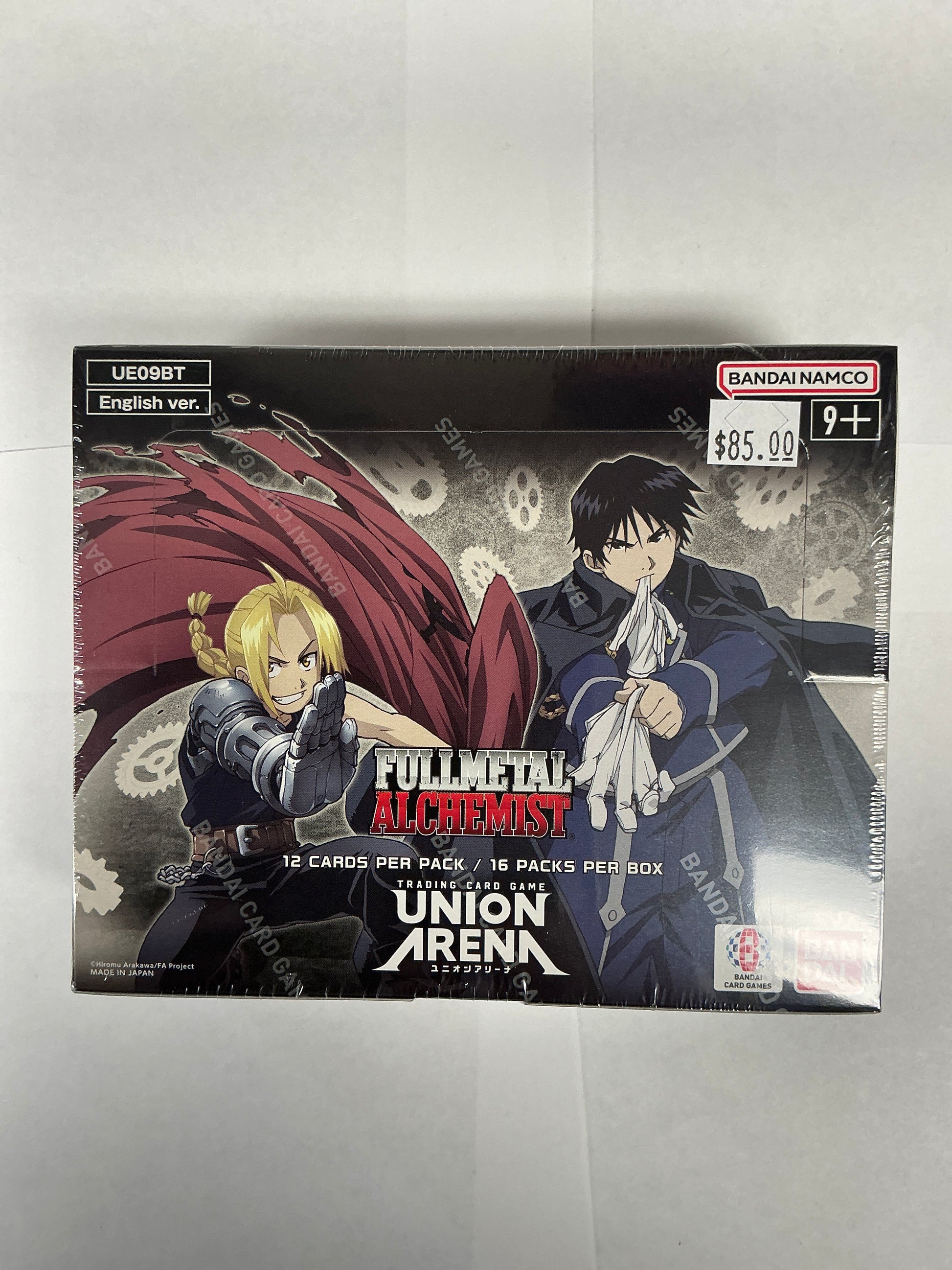 Union arena Fullmetal alchemist booster box Artemis Tavern Union arena Fullmetal alchemist booster box Artemis Tavern