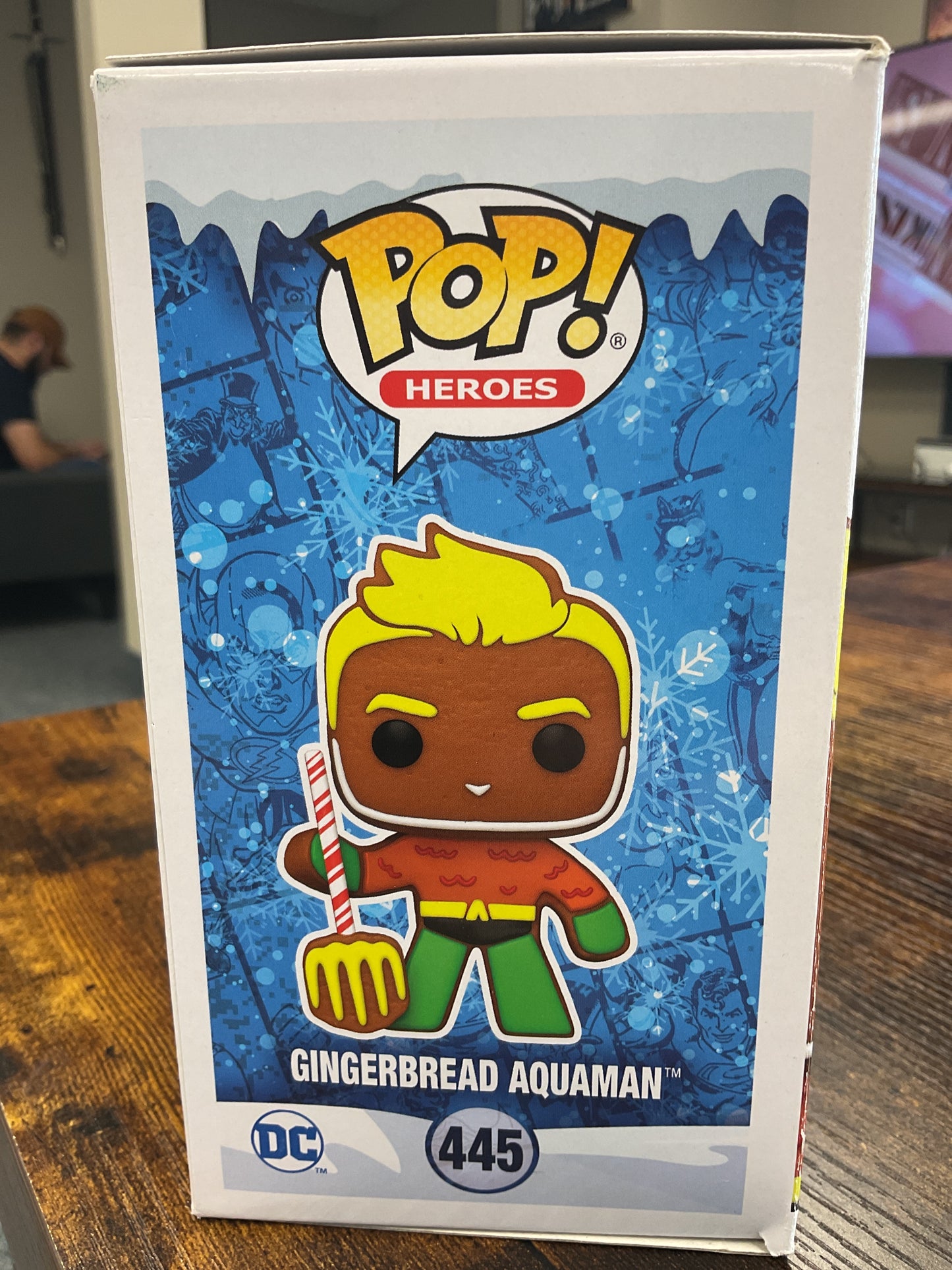 Gingerbread Aquaman Funko