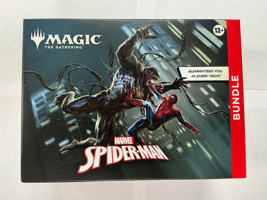 Spider-Man play booster bundle, Magic the Gathering.