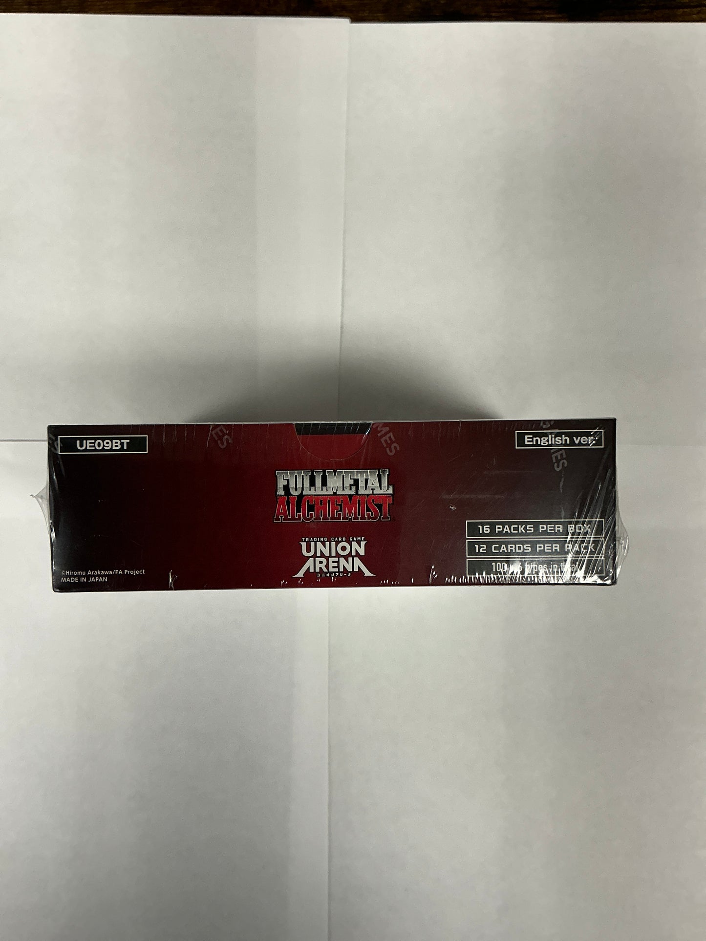 Union arena Fullmetal alchemist booster box