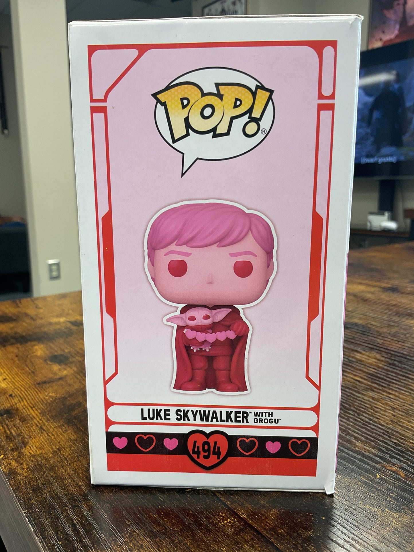 Luke Skywalker with Grogu Funko