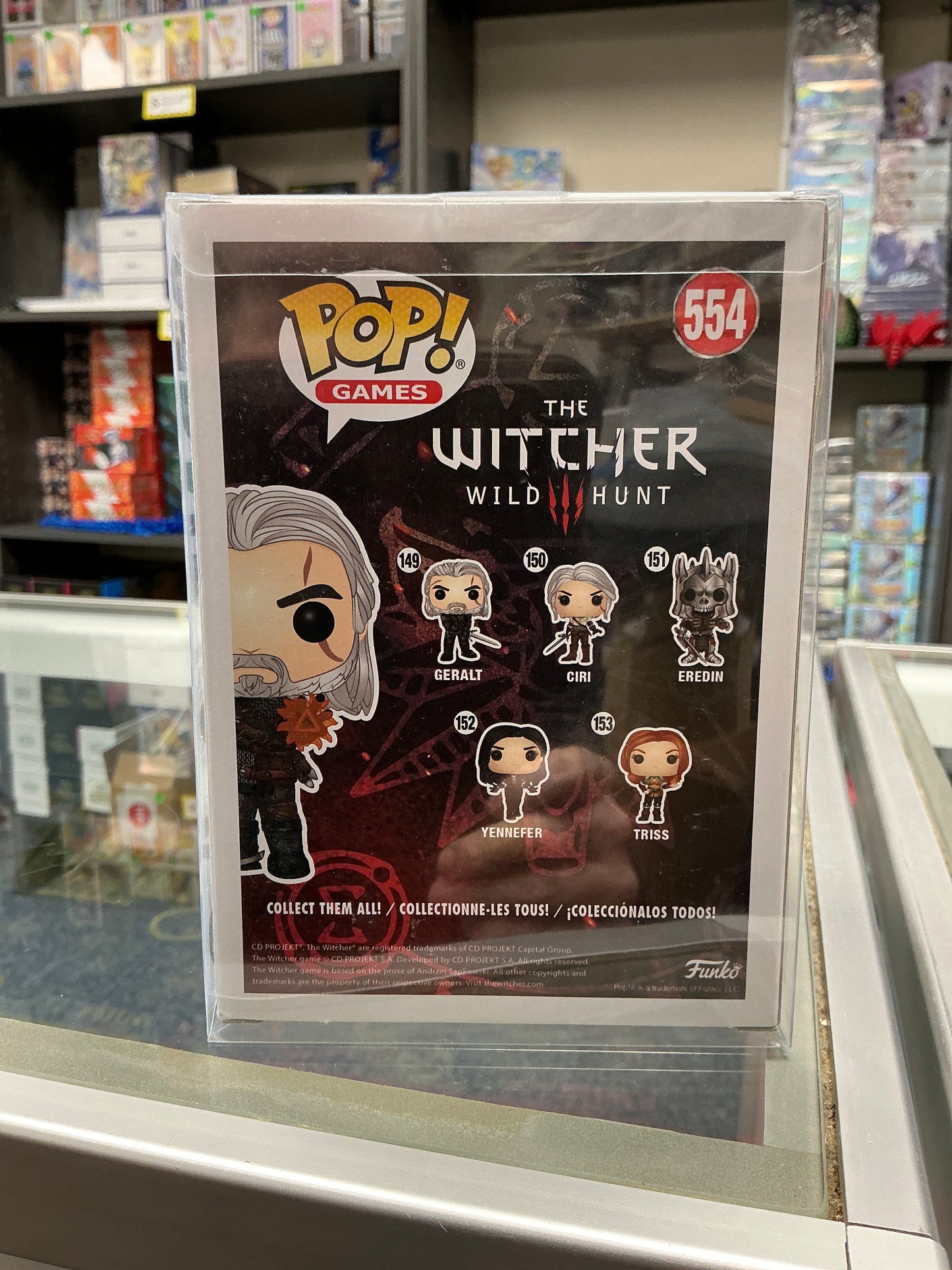 Geralt (Igni) Funko