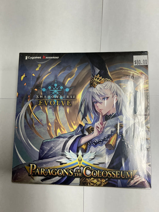 Paragons of the Colosseum, Showverse Evolve booster box