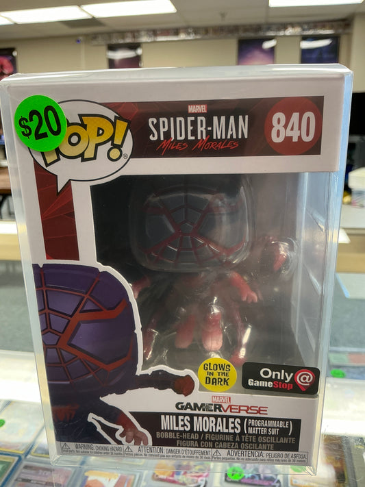 Miles Morales (Programmable Matter Suit) Funko