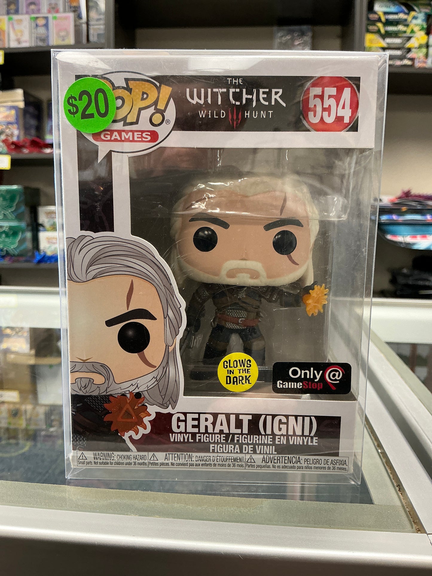 Geralt (Igni) Funko