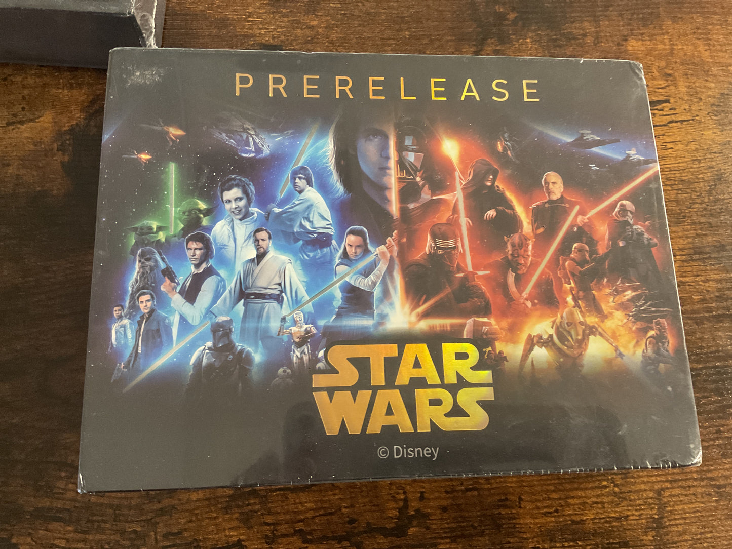 Star Wars pre-release ccg cards booster box