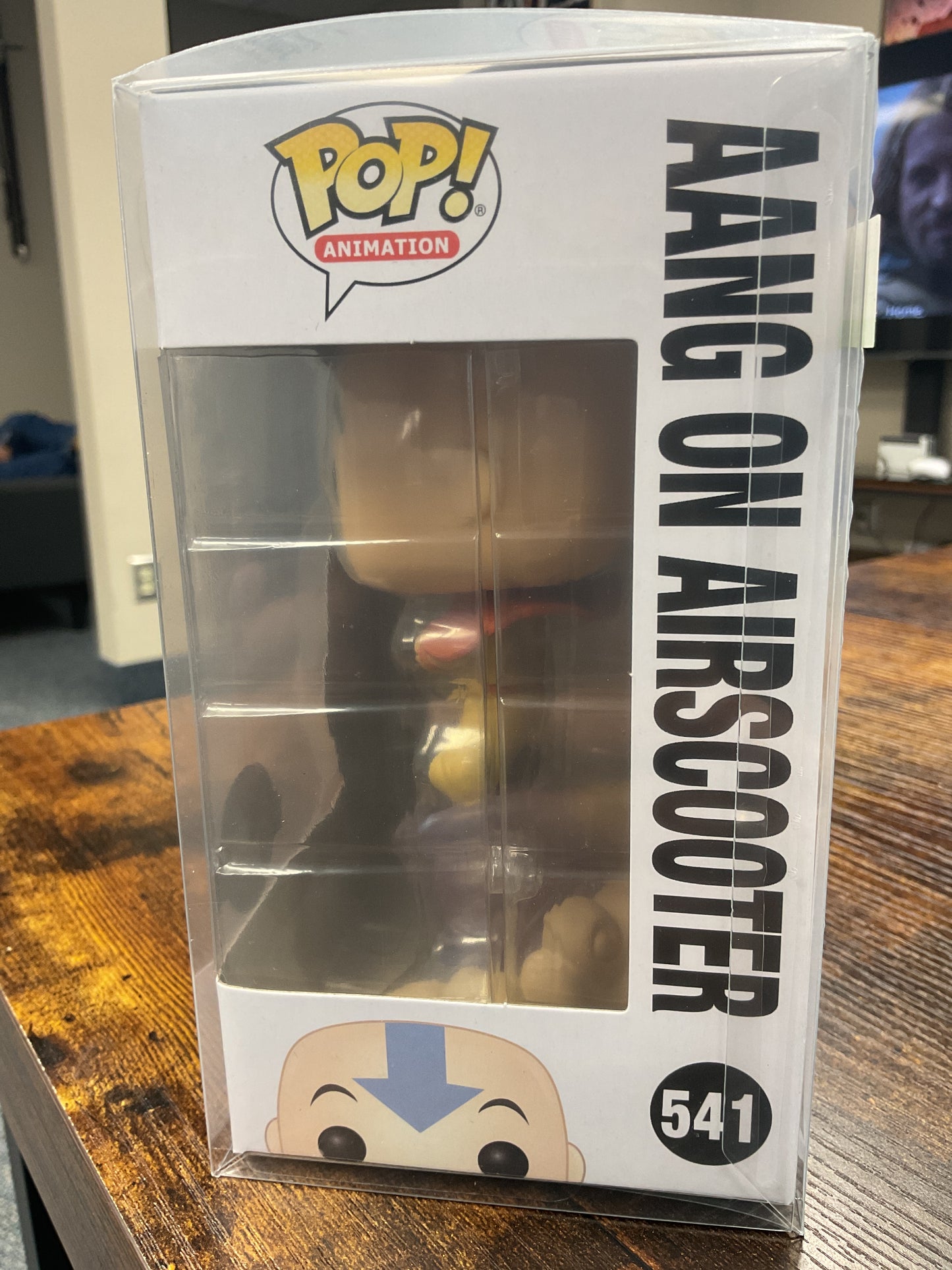 Aang on Airscooter Funko