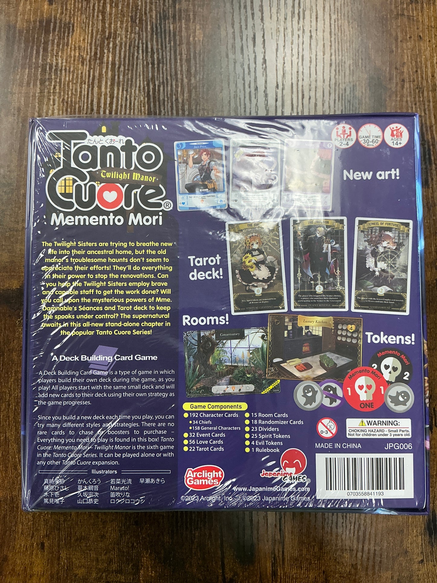 Tanto Cuore Twilight Manor Board Game
