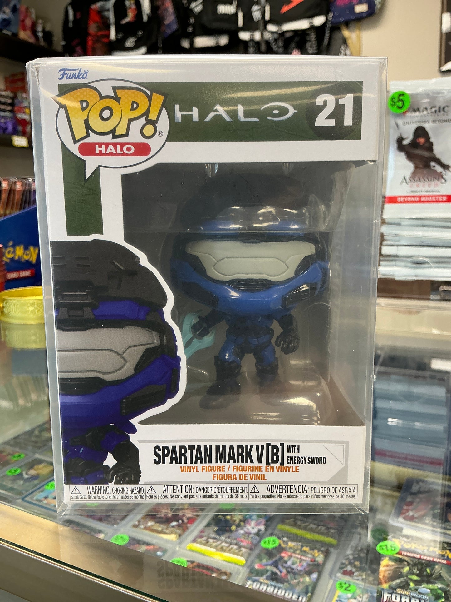 Spartan Mark V [B] with Energy Sword Funko