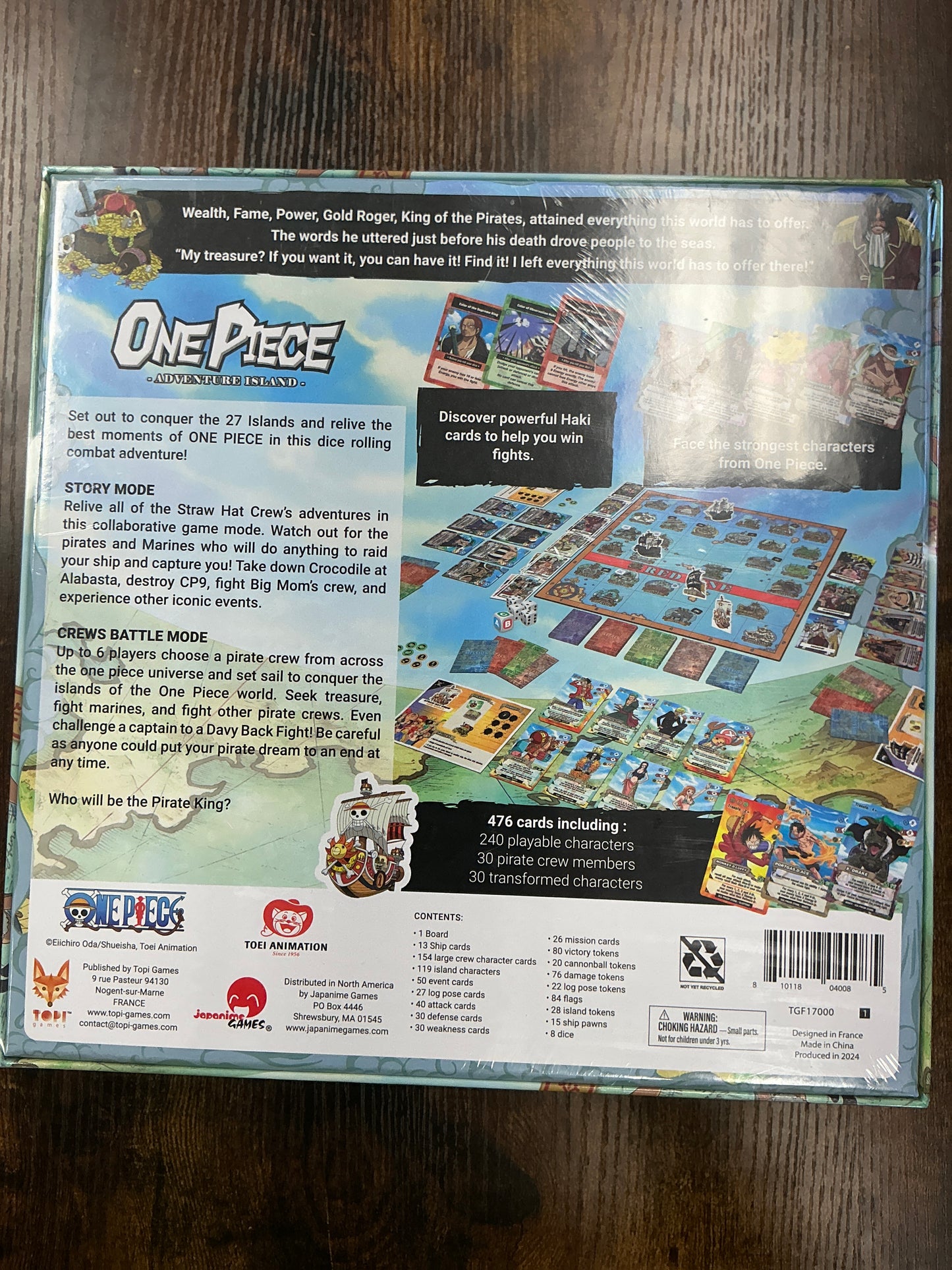 OP Adventure Island Board Game