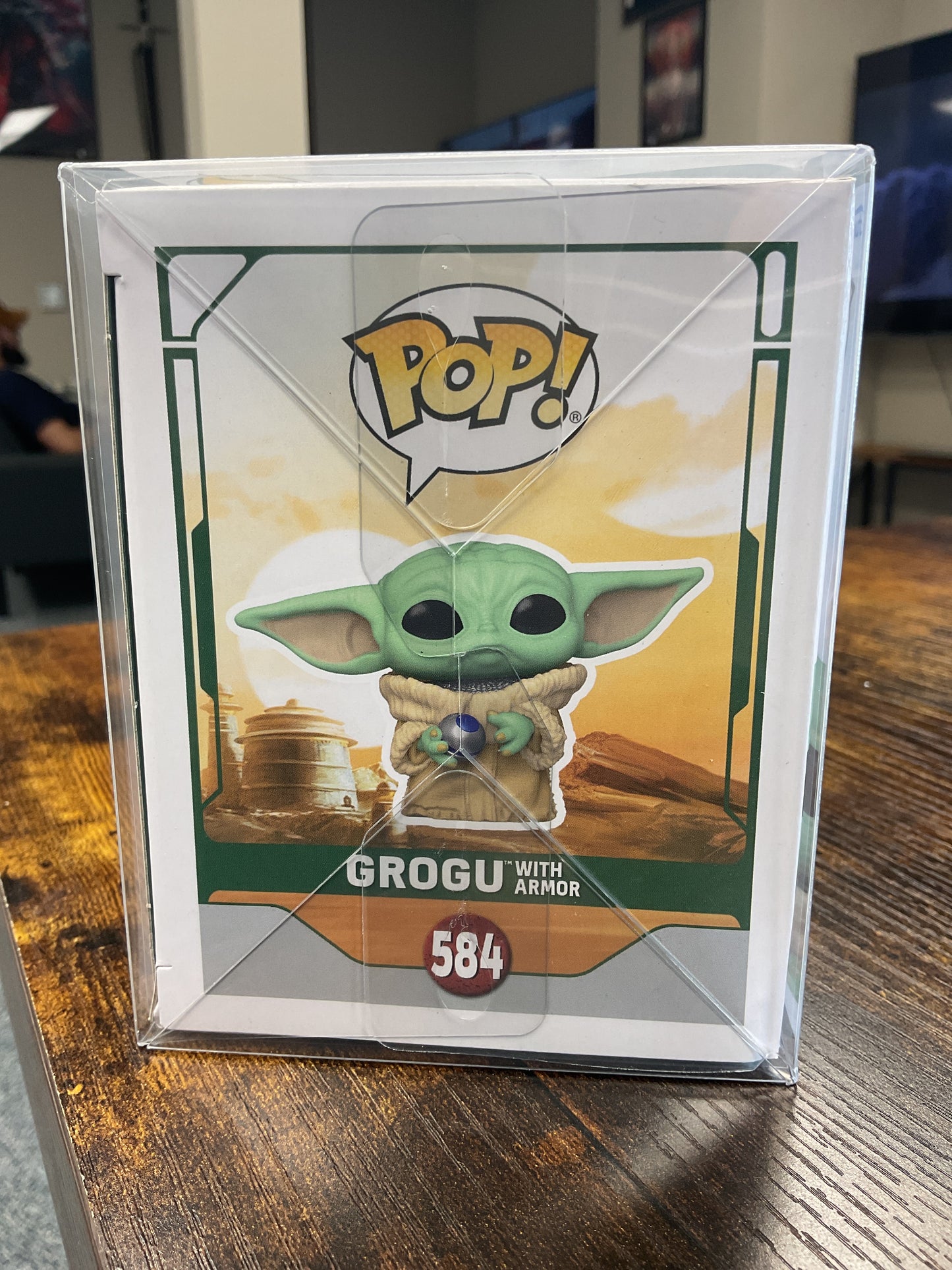 Grogu with Armor Funko