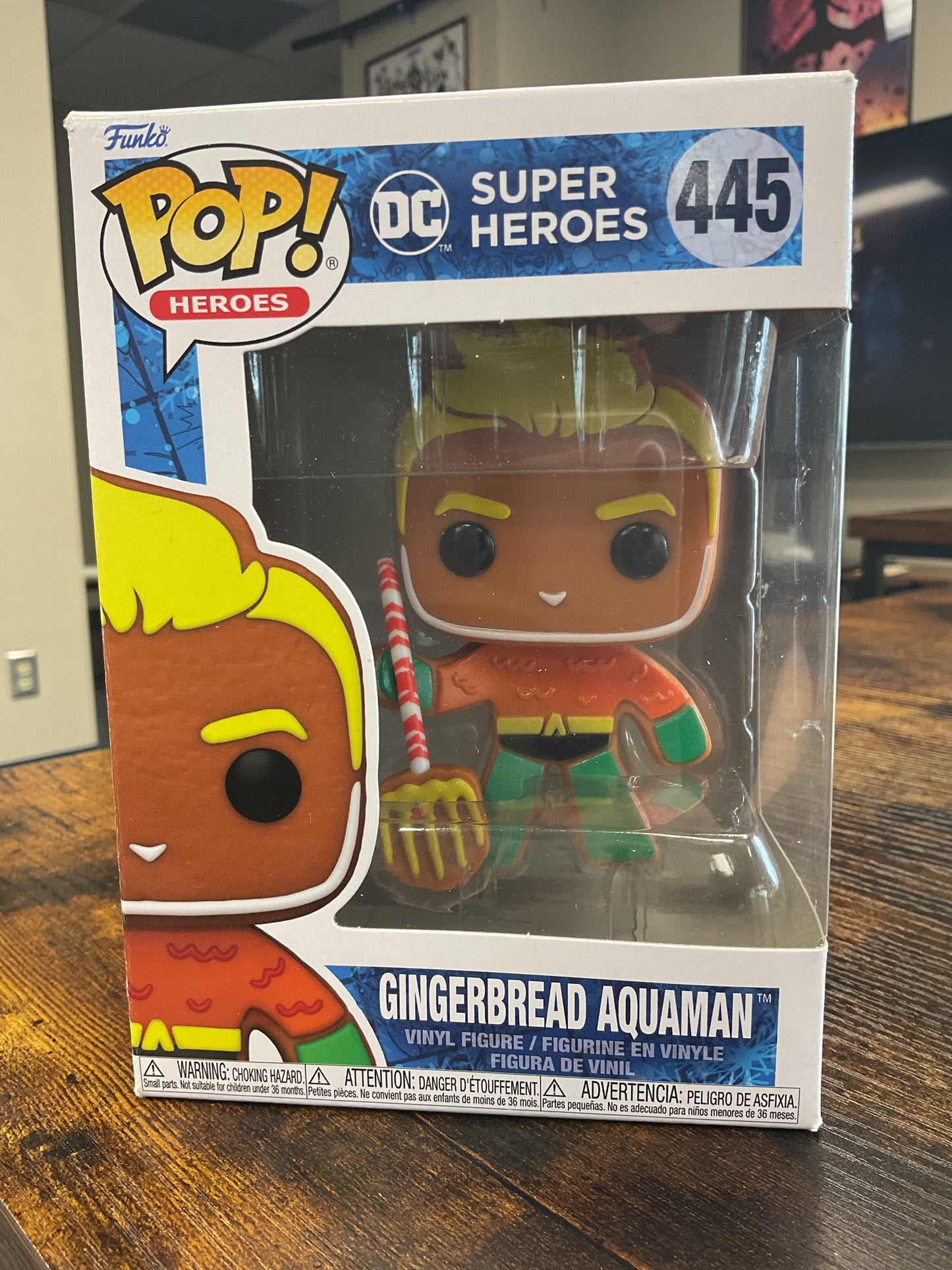 Gingerbread Aquaman Funko