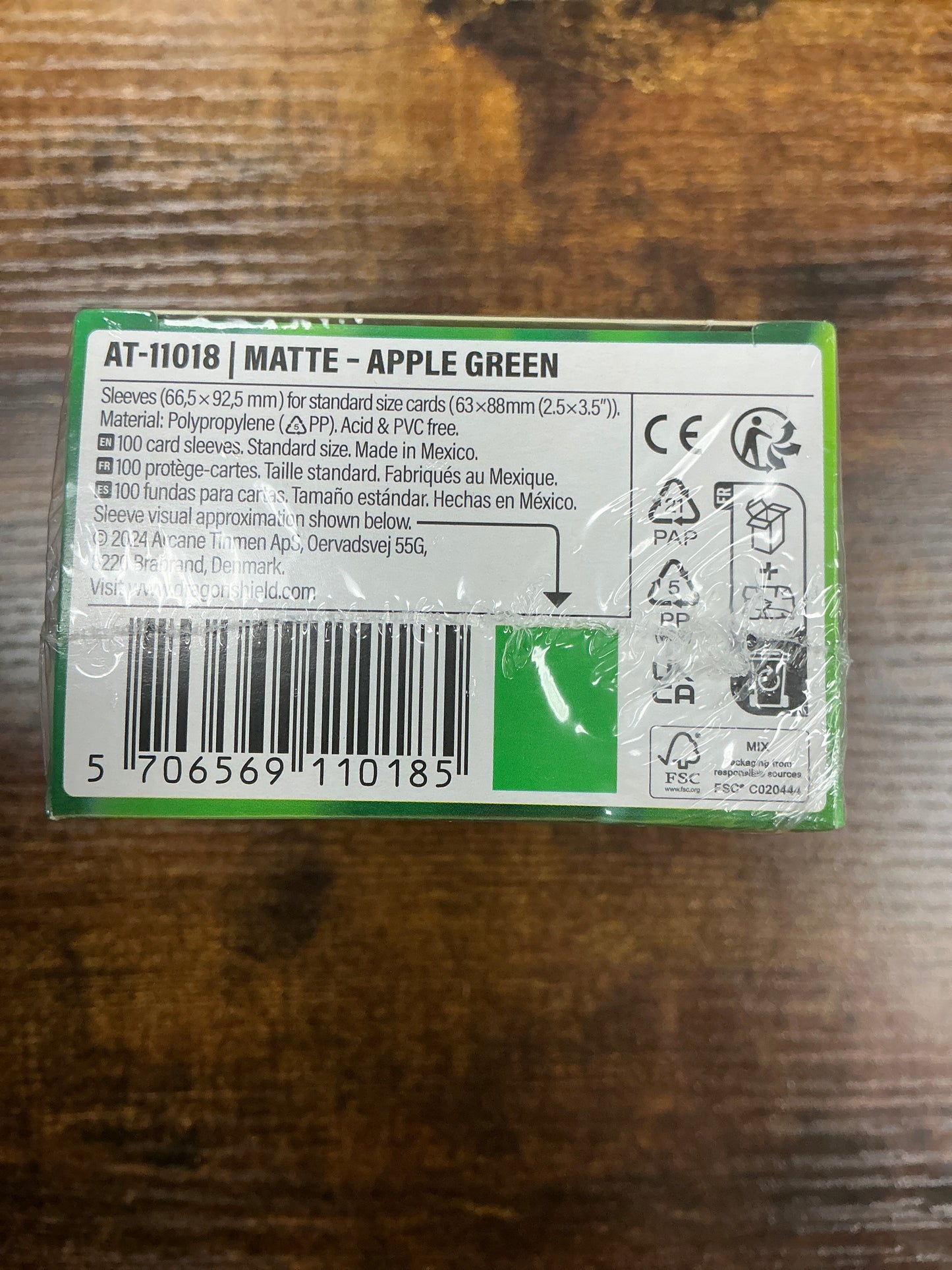 Dragon Shield - Apple Green