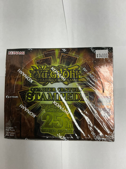 Quarter Century Stampede Yu-Gi-Oh box