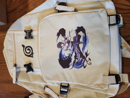 Sasuke tan backpack