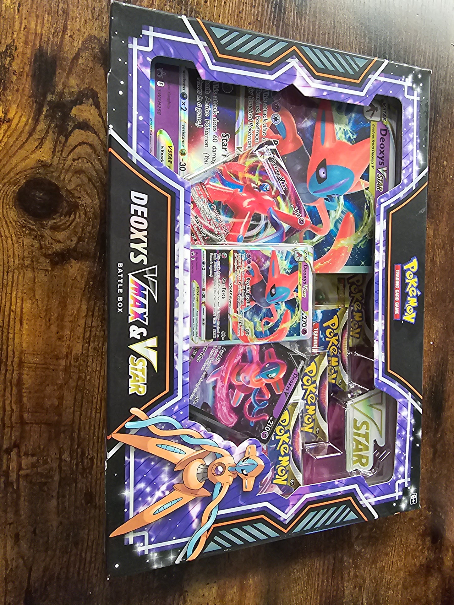 Deoxys vmax & vstar battle box