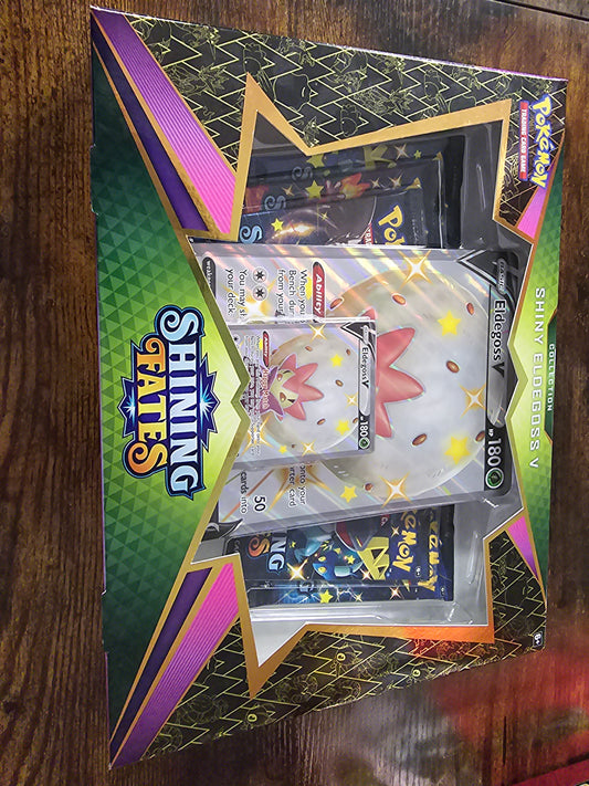 Shining Fates Eldegoss v collection box