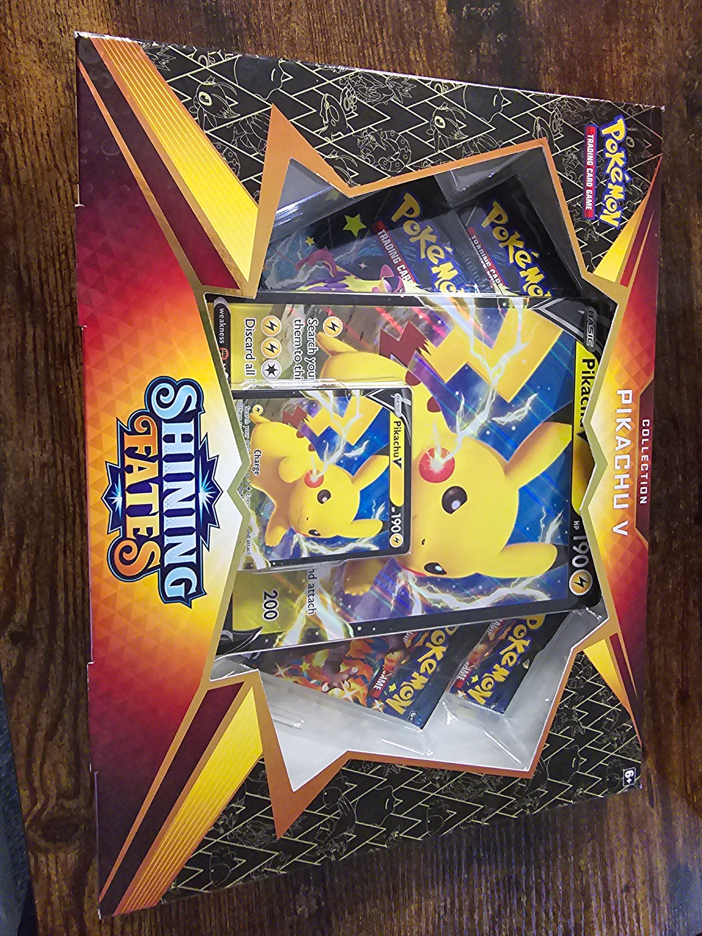 Shining Fates Pikachu V box