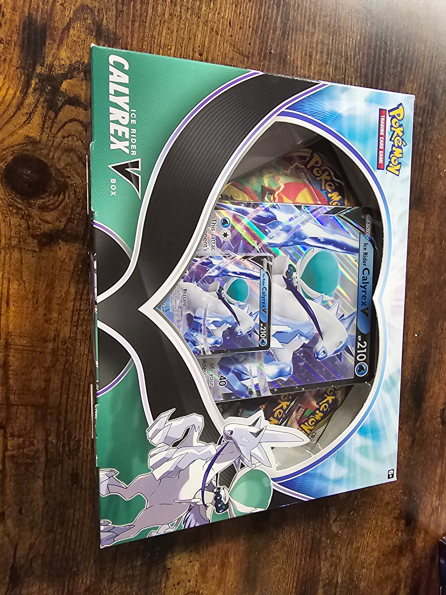 Ice Rider Calyrex V box